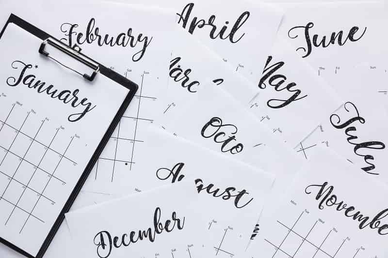 naptár készítés házilag