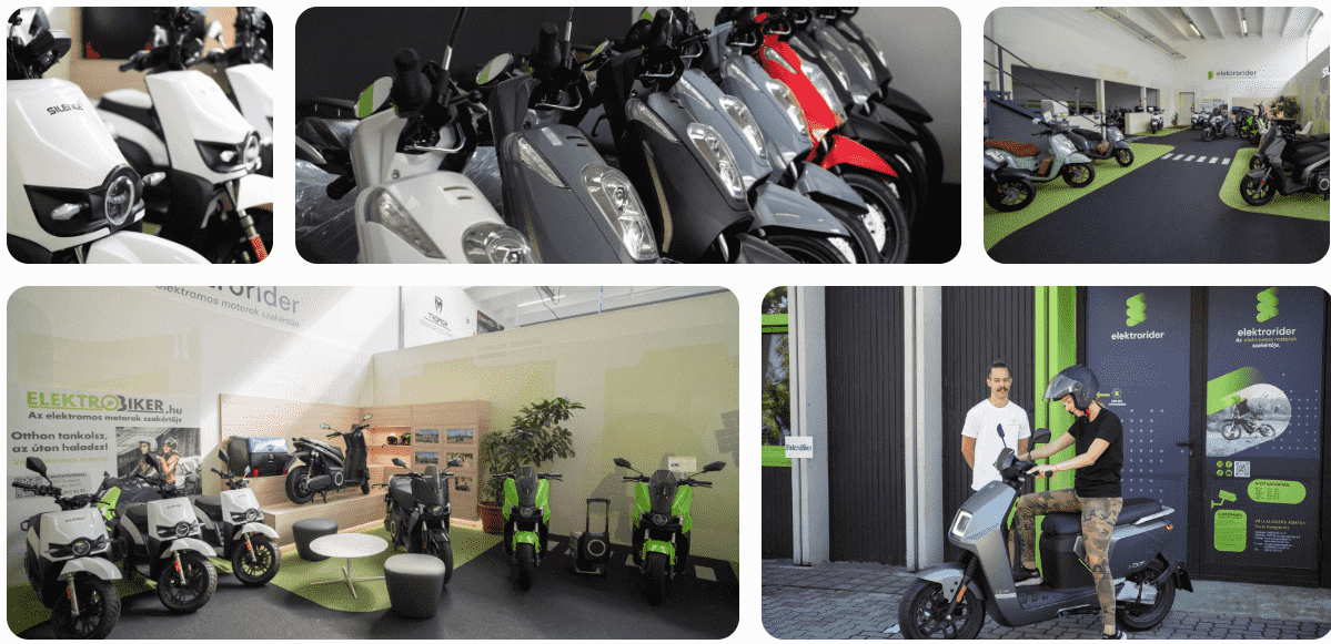 elektromos robogó bérlés