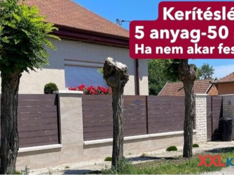 Prémium kerítésléc kínálat az XXL kerítésnél